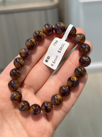 Flower shaped purple titanium crystal