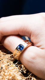 🔷Gold Diamond Tanzanite Ring🔷