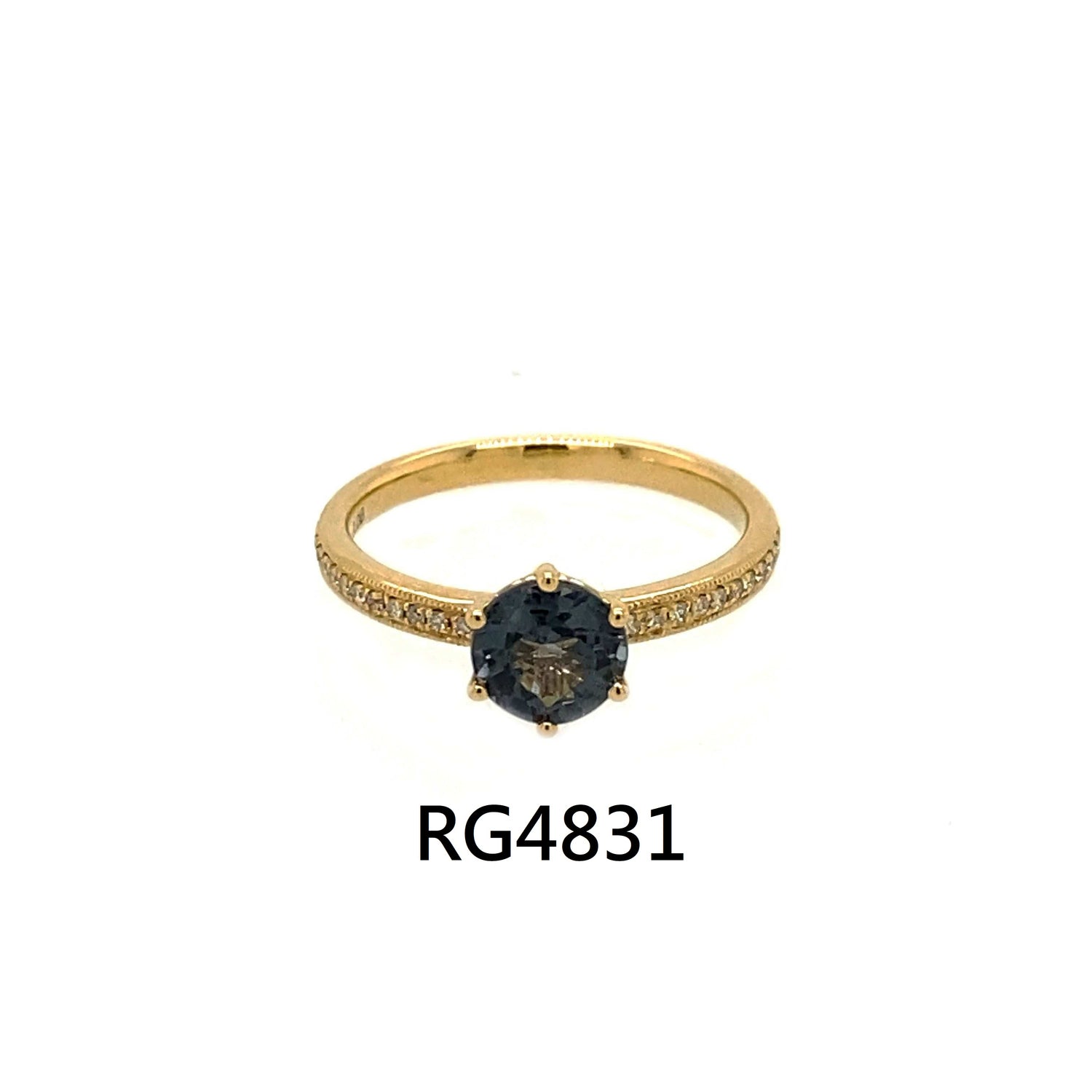 💙Classic Metal Blue Spinel Ring💙