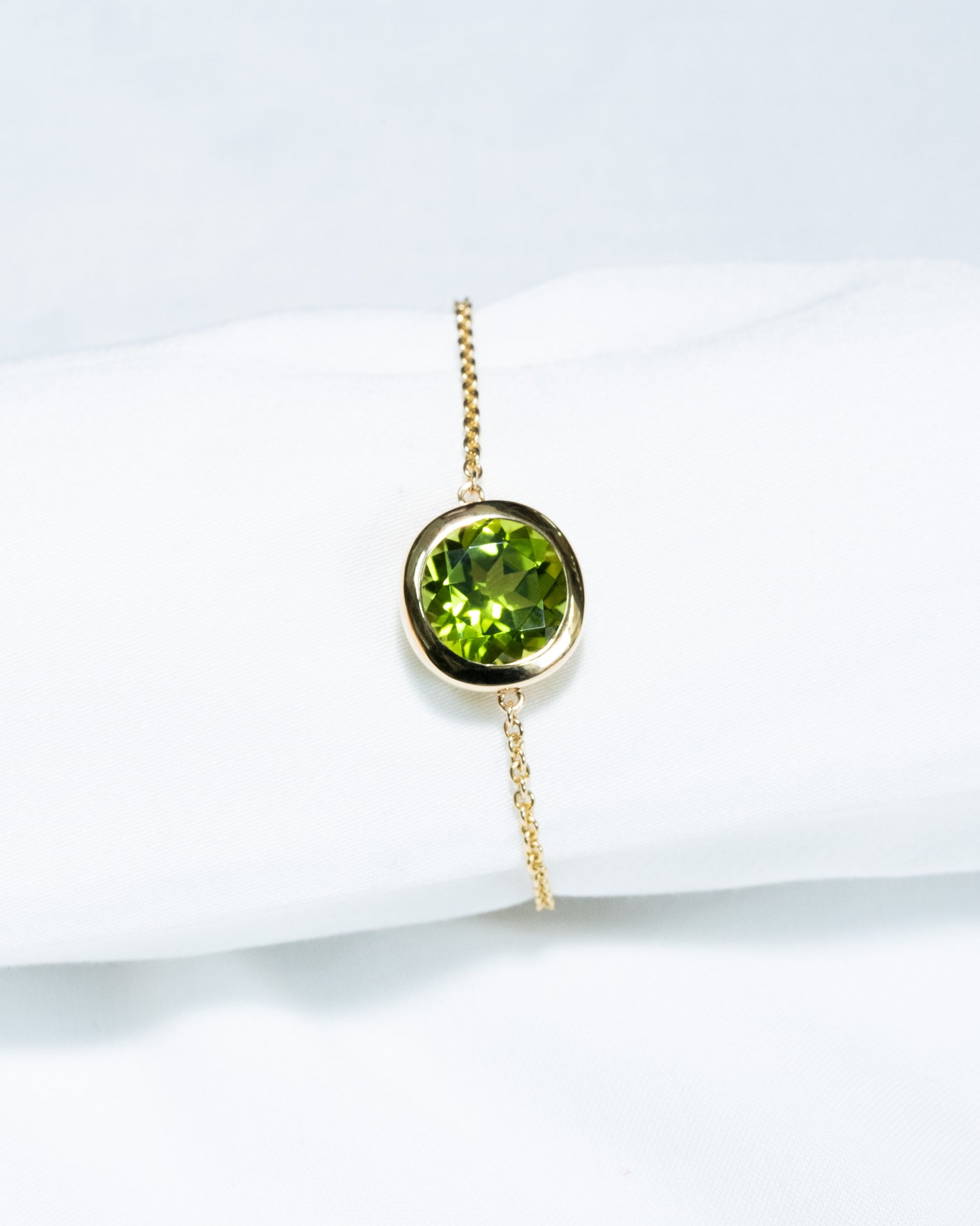 🍀Peridot- 5 card eye-clean 🍀