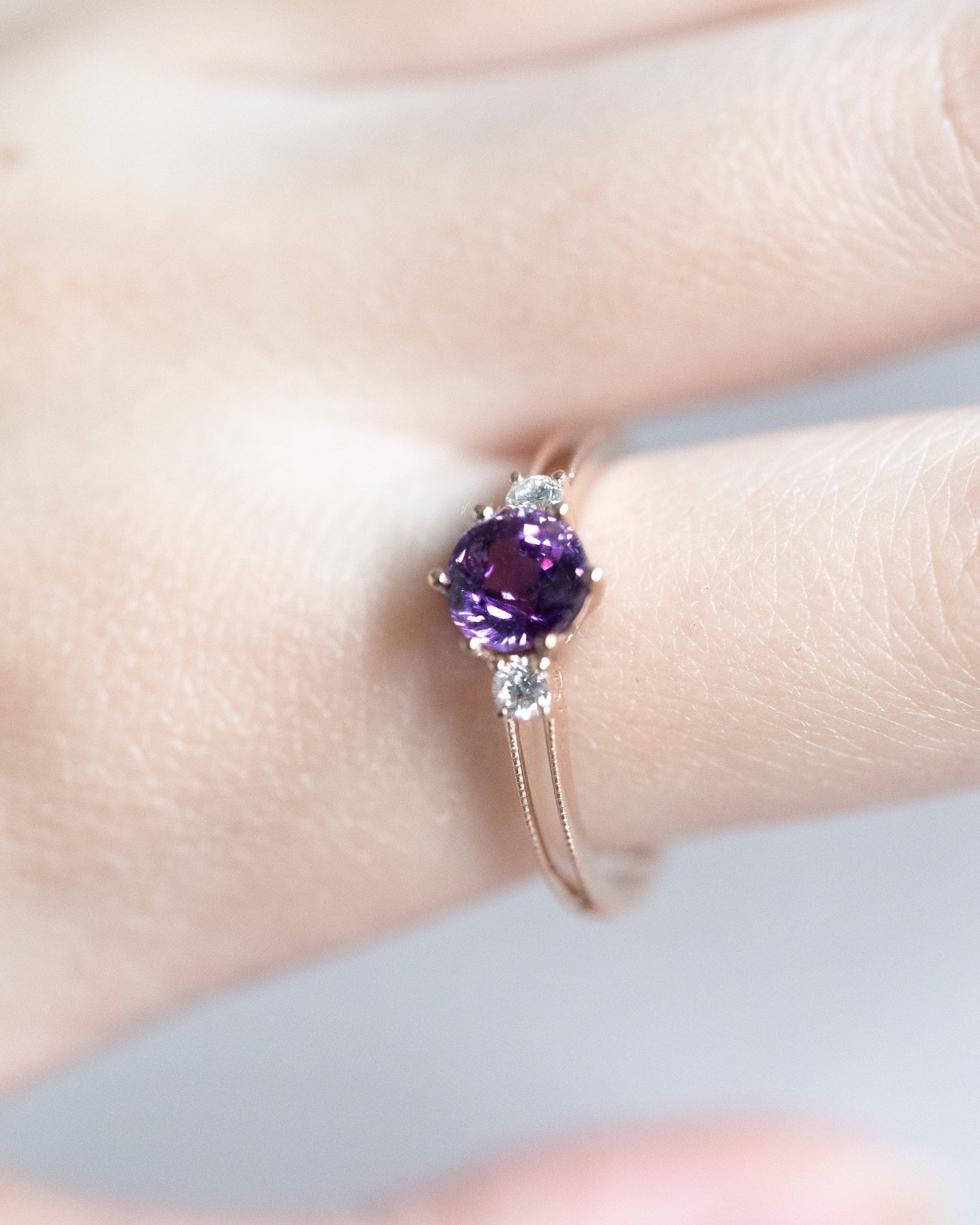 💜Purple Sapphire．Blooming with intoxicating light💜