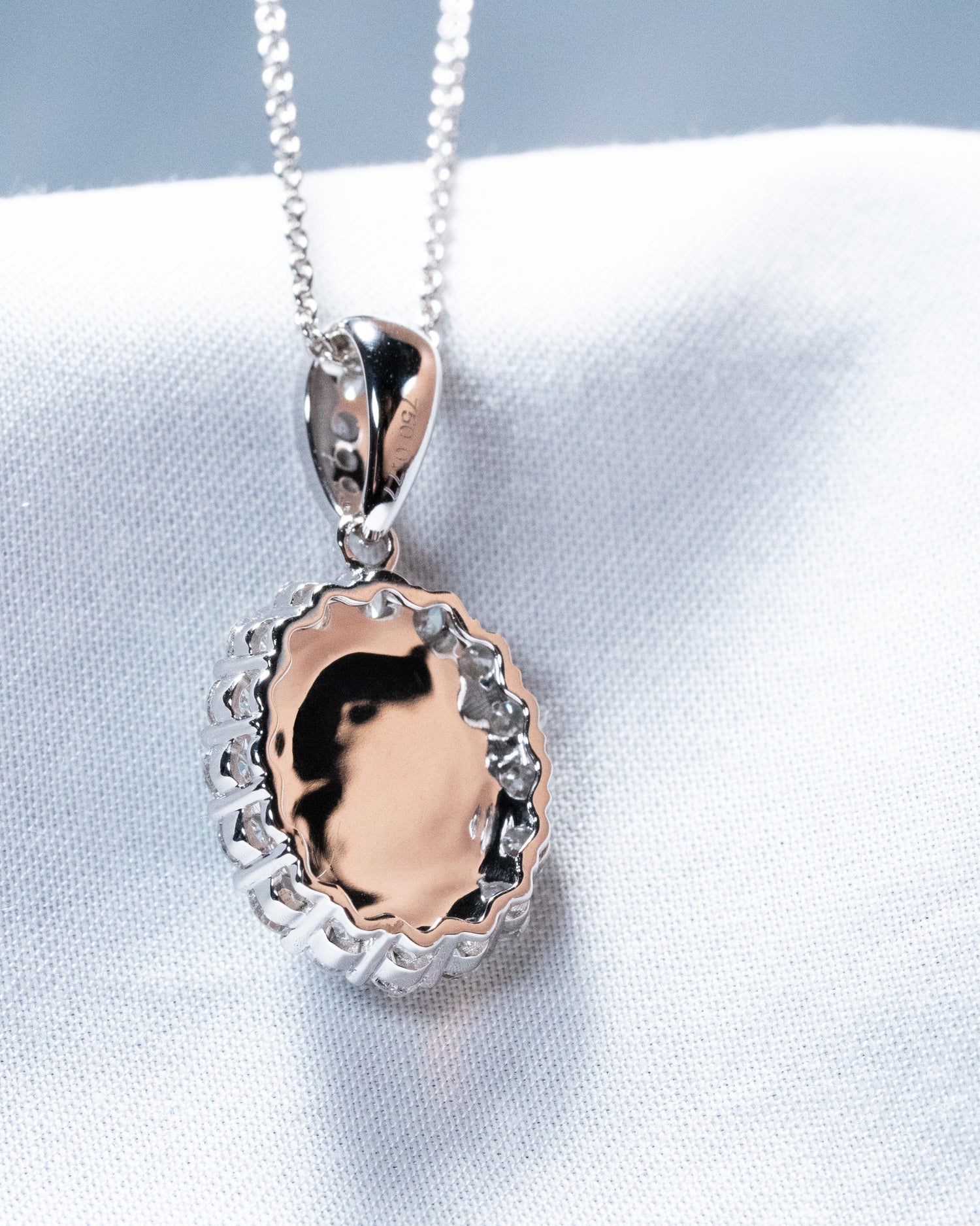 🪐Opal diamond necklace🪐