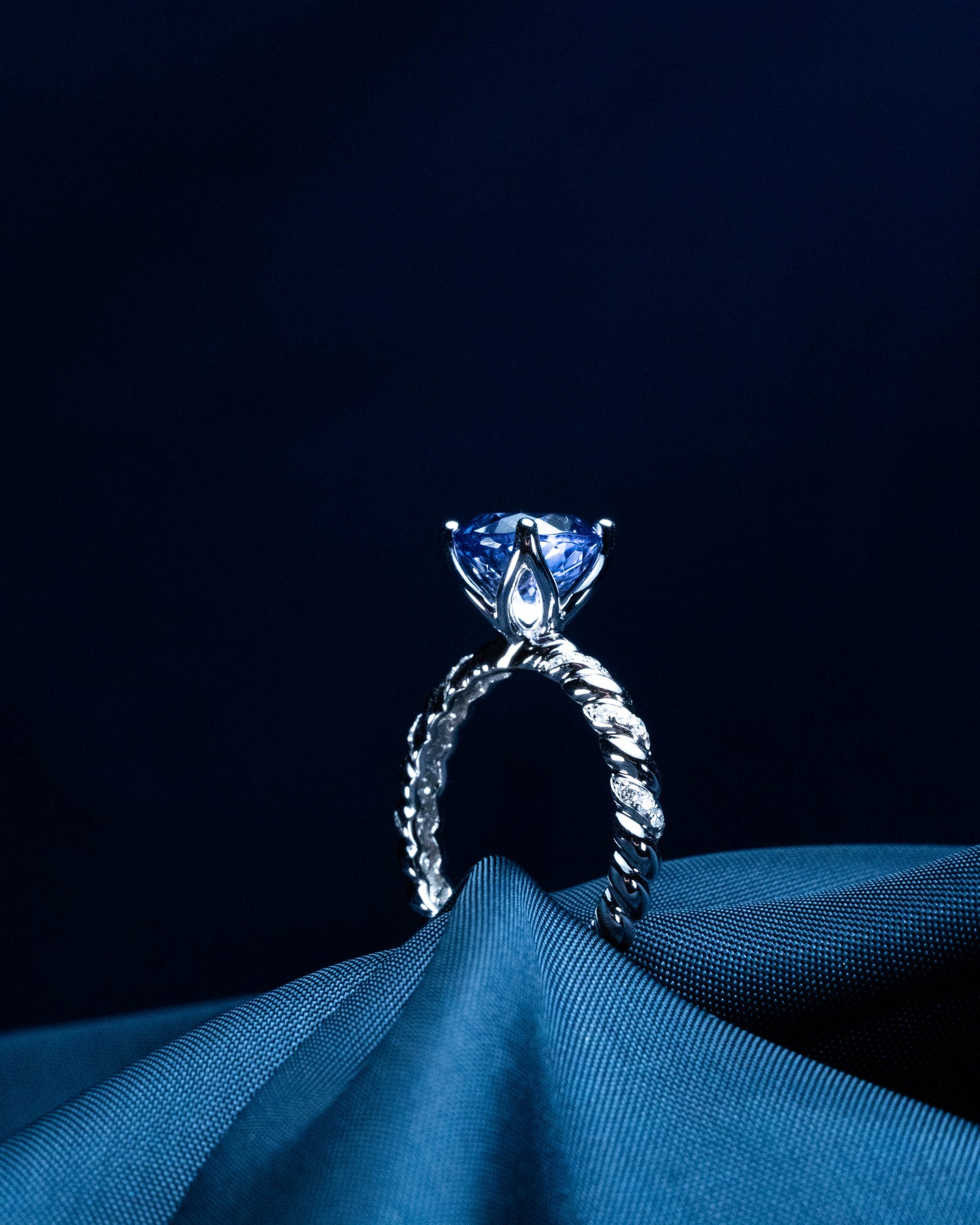 3. Cartanzanite Ring. Romantic Lavender