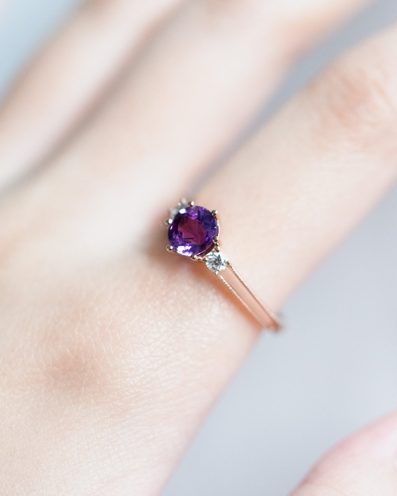 💜Purple Sapphire．Blooming with intoxicating light💜